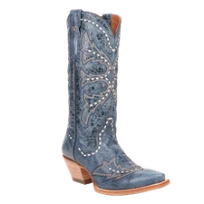 Dan Post Ladies Mesa Leather Blue Western Boots DP7019