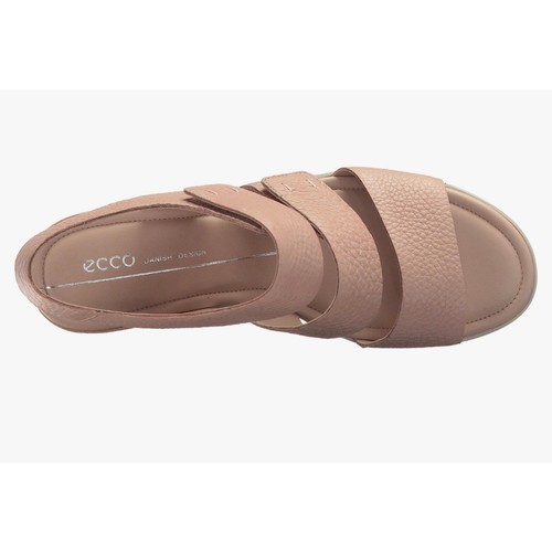 Damen Ecco Form Keilabsatz Plateau Komfort Sandale in Rose Poussiere EU 40 US 9,5 - Bild 5 von 11