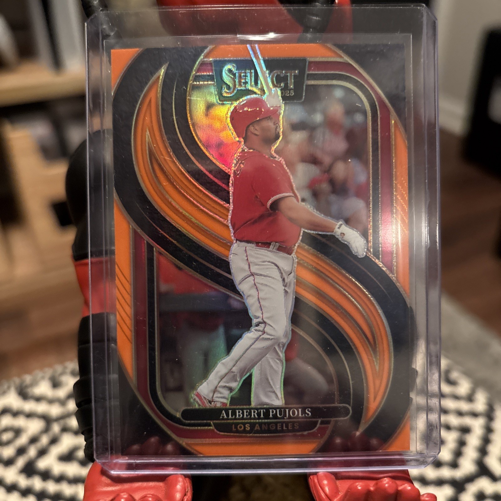 2025 Panini Select - Premier Level Albert Pujols #101 Orange Prizm /49