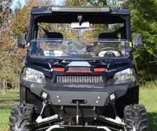 SuperATV Polaris Ranger XP 570/900/1000 Scratch Resistant Half Windshield