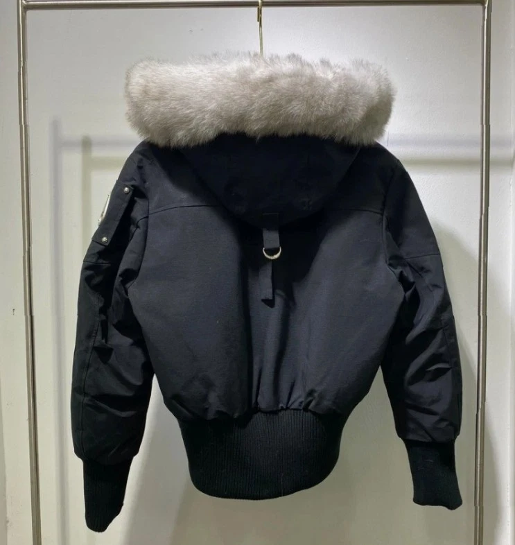 Chaqueta de Plumón Moose Knuckles Para Mujer Gruesa Corta Parker Pilot Nueva/* Foto 4 de 4