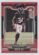 2021 Panini Playbook Rookie Purple Darren Hall #178 0ui7