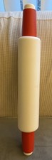 VTG Tupperware FILL N' CHILL Plastic Rolling Pin Red Handles & White 16&rdquo;