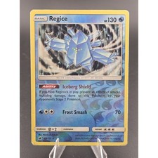 Pokemon Card 2017 Crimson Invasion - Regice 28/111 Reverse Holo MP