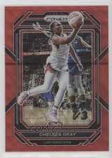 2023 Panini Prizm WNBA Ruby Wave Prizm Chelsea Gray #87 vv7
