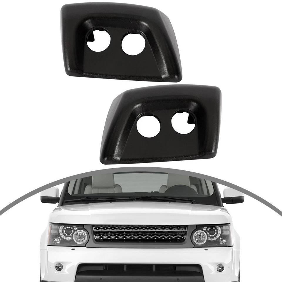 Headlight Washer Covers for Land Rover For Range Rover 2003 2009 Direct Fit - Image 2 of 4