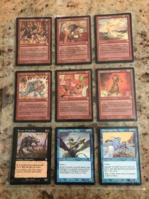 Mtg Lot 9 Magic The Gathering MASKS OF MERCHANDISE 1999 RARE MINT