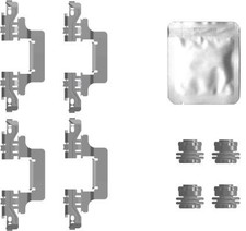TEXTAR 82557900 Zubehörsatz, Scheibenbremsbelag für AUDI,AUDI (FAW),VW