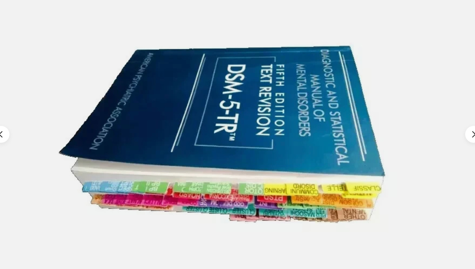 Diagnostic and Statistical Manual of Mental Disorders DSM-5-TR with TABS Free
