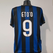 Maglia ETO'O 9 Inter Milan - Medium - 2009/2010 - Jersey Nike Home