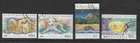 4 x Christmas Island stamps CTO (Various subjects)($1.10 Bargain)