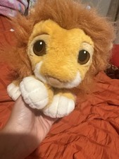 Vintage 1993 Mattel Disney Lion King Floppy Simba Plush Authentic Thailand