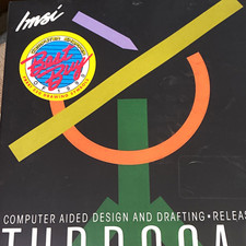 IMSI TurboCAD Release 2 CAD Software 5.25" Floppy IBM PC English 730526116366