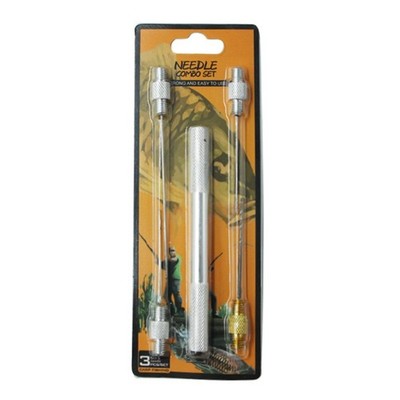 5pcs Carp Fishing Boilie Rigging Kit Aluminum with Drill and Needle Tools