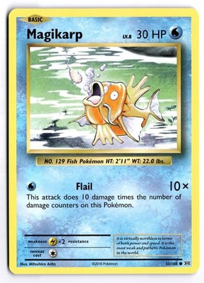 Magikarp - EVO #33/108 XY - Evolutions Common Normal LP