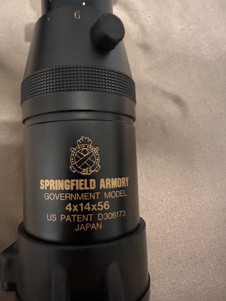 Springfield Armory 4-14x56mm FFP Rifle Scope 308 Rangefinder 1st