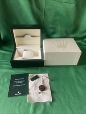 Authentique montre Rolex boîte vide 39137.02 vert huître et velours