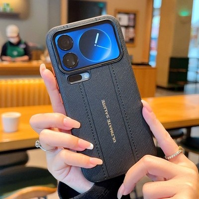 For Xiaomi 17 Pro Max, Luxury Phone Case Hybrid Armor Leather Cover Shell Guard