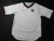 United States USA US Vintage Authentic Soccer Jersey Mens MEDIUM Nike no tags