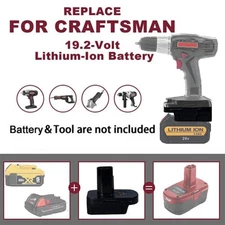 1X Adapter For Dewalt 20V/Milwaukee 18V Battery to for Craftsman 19.2V Tools New