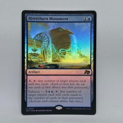 Riverchurn Monument R 0057 Rare Magic the Gathering Aetherdrift Foil