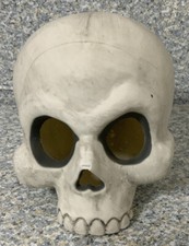    Hyde  EEK Light Up Color Changing Skull Halloween Prop   Requires Batteries