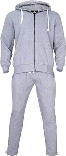 R RAMBLER 1985 Mens Tracksuit 2 pieces Thick XX-Large, Light Gray -Hooded - Picture 2 of 6