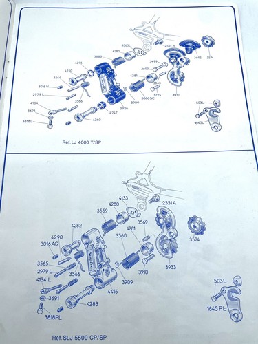 Simplex Catalog Vintage 1981 Derailleurs, Shifters Etc. - Picture 7 of 8