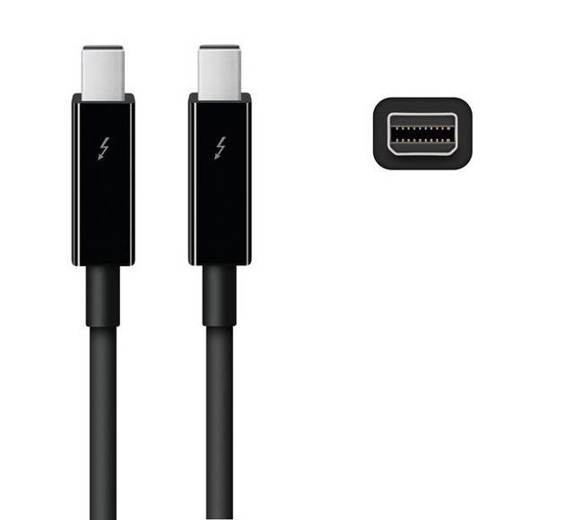 Genuine Apple Thunderbolt Cable 2m Black Mf639ll/a Model A1410 for sale online eBay