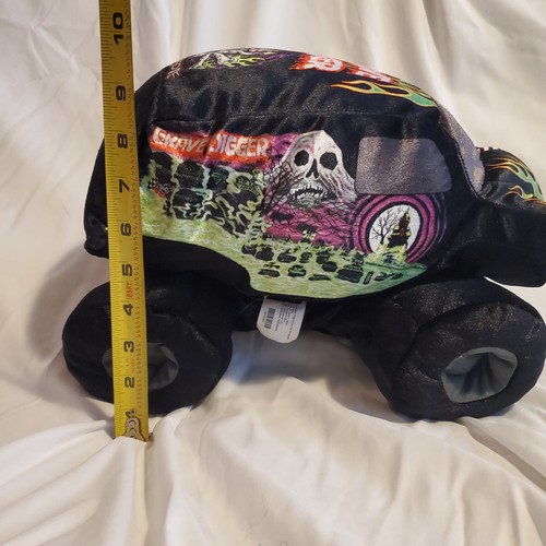 Monster Jam Grave Digger Bad to the Bone Monstertruck Plüschtier Stofftier 14 Zoll - Bild 2 von 9