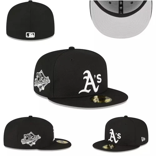 Neu Oakland Athletics Baseball Ära Mütze 59FIFTY eng anliegende Mütze -5950-16 - Bild 17 von 41