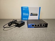 Linksys 5-Port Gigabit Ethernet Switch - SE3005