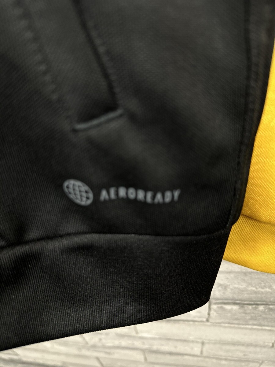 adidas スカジャン 黒/黄色 JFAエンブレム adidas スカジャン 黒/黄色 JFAエンブレム