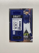 2020 Panini Contenders Baseball George Springer 22 Blue Draft Ticket /149 Astros