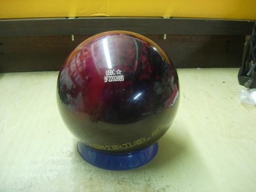 g4 MADE IN USA 16 lb 2015 Ebonite WARRIOR Bowling Ball KY ehemaliges Display, ohne Box - Bild 4 von 7