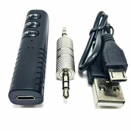New Wireless Bluetooth Receiver 3.5mm AUX Stereo Music Hands Free Car Adapter - Picture 7 of 13