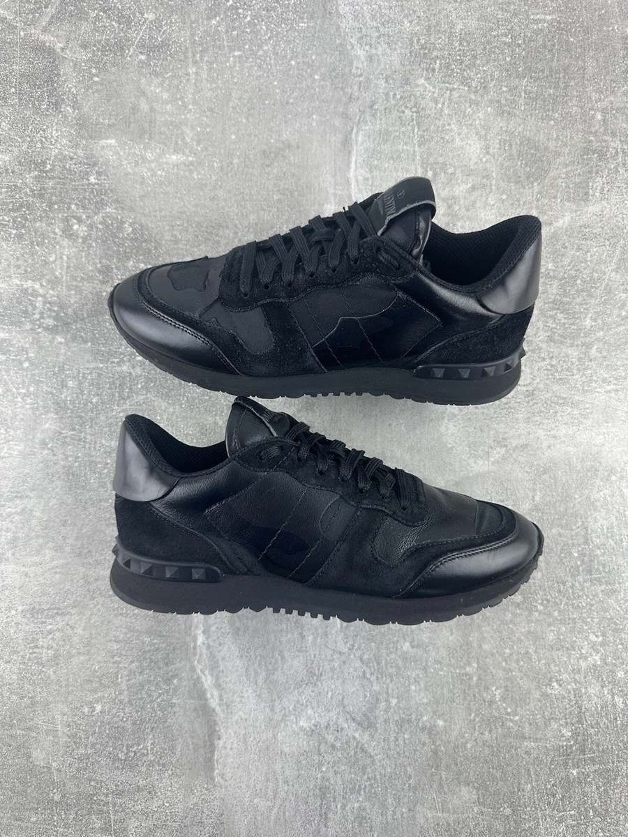 Black valentino trainers womens best sale