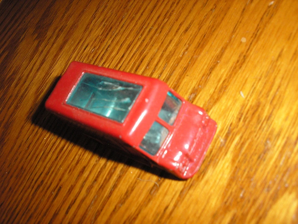 Vintage Husky Commercial Walk-Thru Delivery Van Red Free SHIPPING - Image 3 of 4