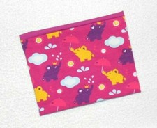 Neck sock   loop   scarf   elephants   handmade