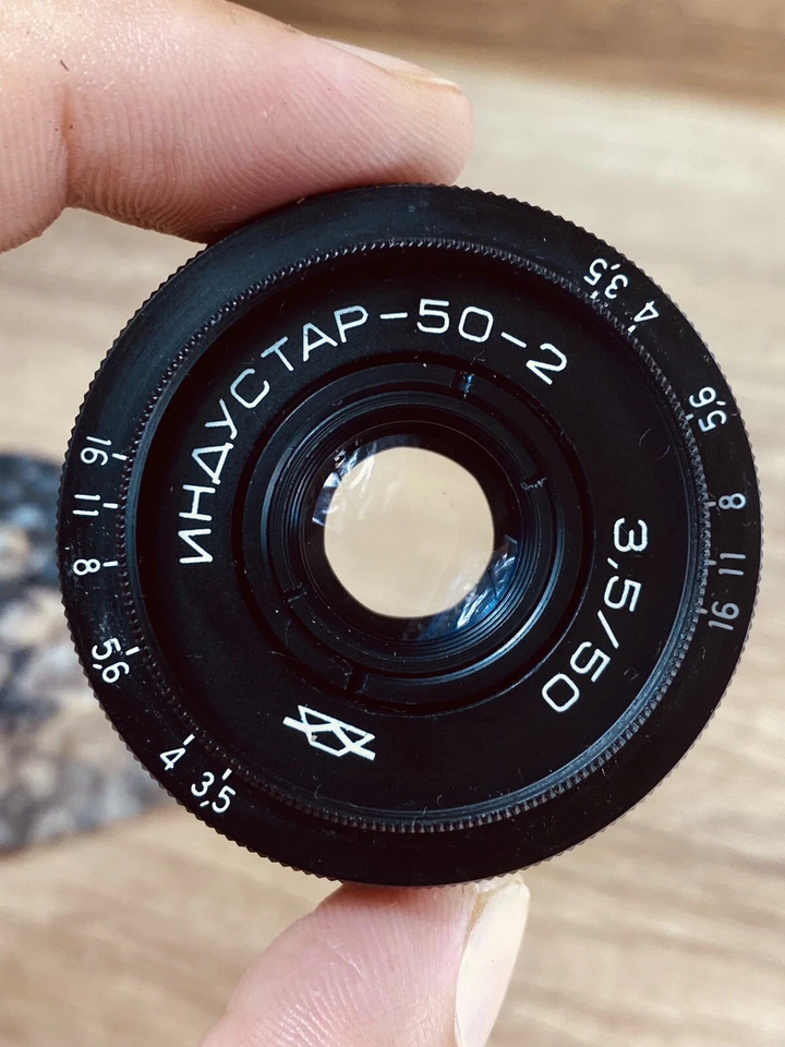 Industar 50-2 50mm f3,5 Russian Bokeh portrait Lens DSLR M42 Mount Old #6557 - Image 4 of 4
