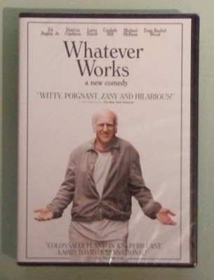larry david  WHATEVER WORKS  michael mckean / ed begley jr    DVD NEW 