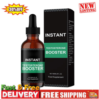 Testosterone Booster Drops - Increase Energy, Improve Muscle Strength & Gro2025