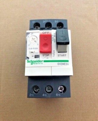 1 Stück Schneider Electric GV2-ME04 - GV2ME04 eSys Motorschutzschalter