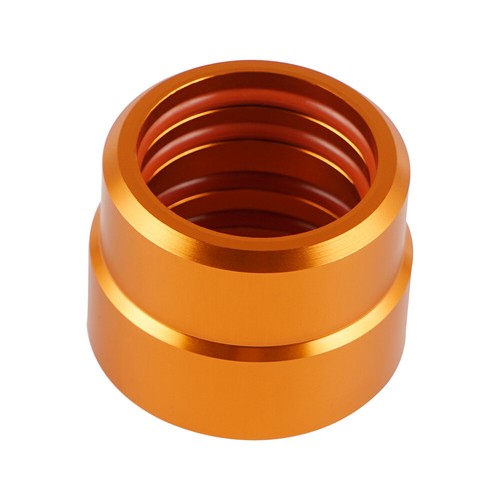 CNC Pipe Flange Guard Collar Clamps For KTM 250 300 SX XC TPI 2017-2022 Orange - Picture 7 of 9