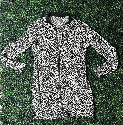 RINO & PELLE Leopard Print Lightweight Jacket