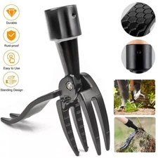 Outdoor Weeder Stand Up Weed Puller Tool Claw Garden Remover Killer Easy