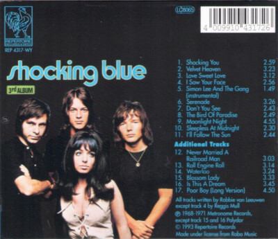 SHCOKING BLUE - 3rd Album (Ger CD, '95) NEW! [REP 4317-WY] w