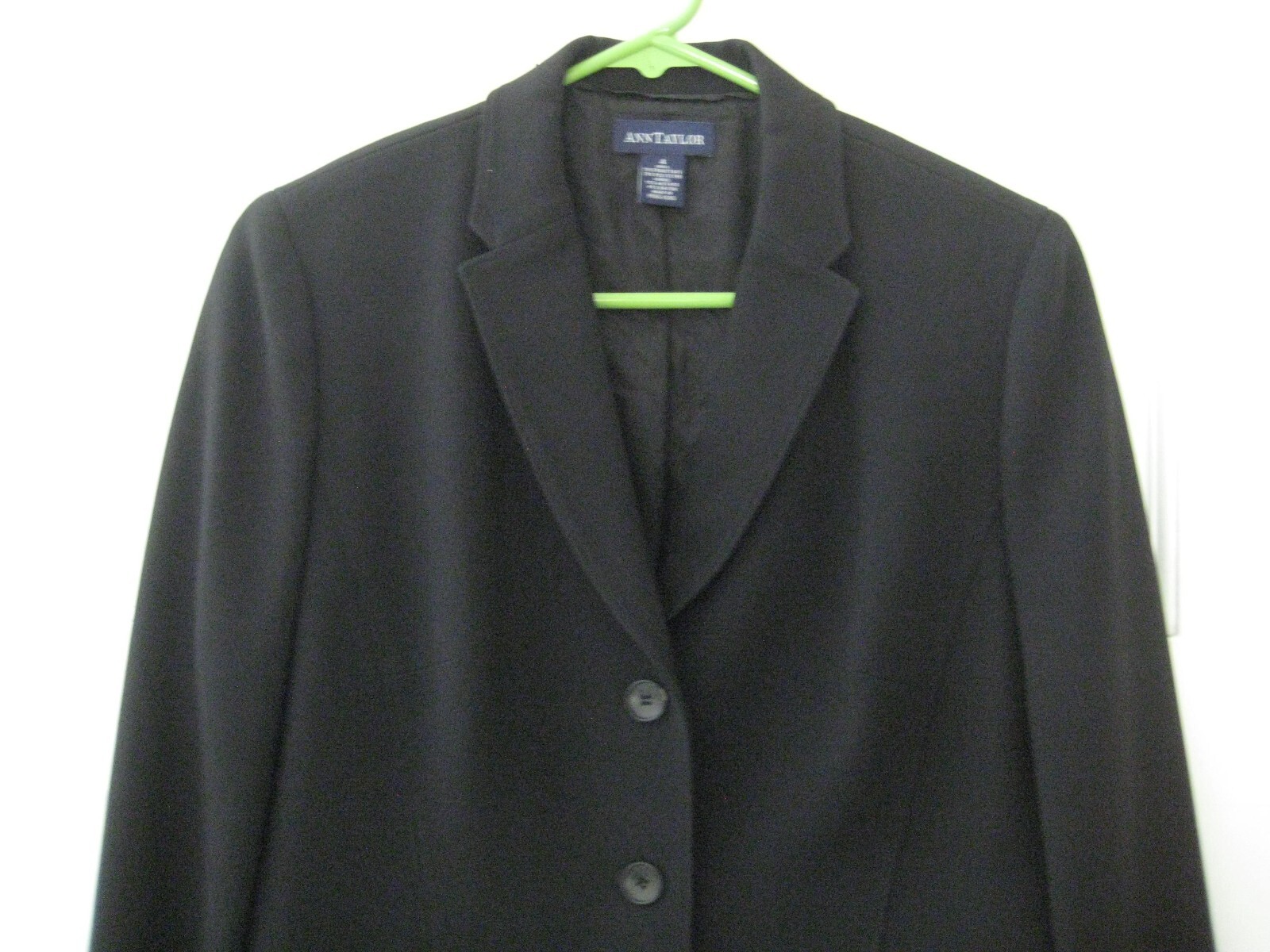 Ann Taylor Black 3 Button Blazer /Jacket *Lined *… - image 3