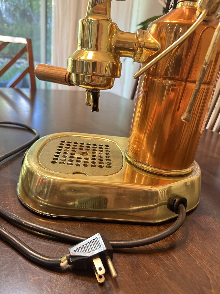 La Pavoni Europiccola Copper and Brass Espresso Machine for La Pavoni Europiccola Copper and Brass Espresso Machine for