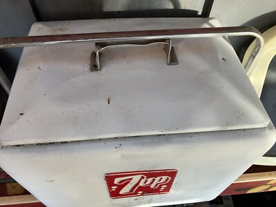 Vintage 7up Metal Cooler | eBay
